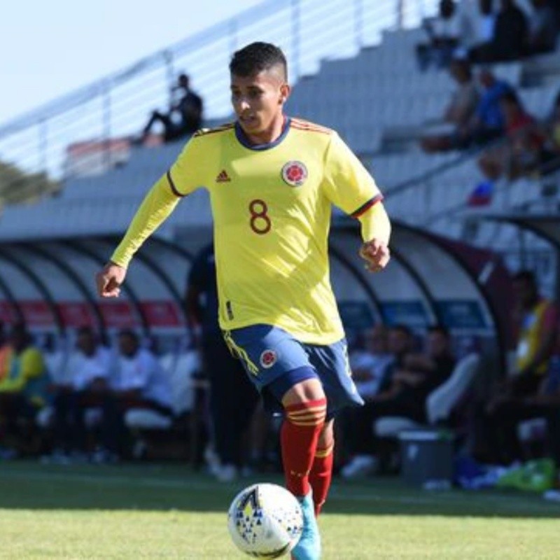 Él es Gustavo Puerta, el jugador de la B de Colombia que fue convocado por Néstor Lorenzo