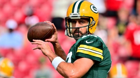 Aaron Rodgers of the Green Bay Packers