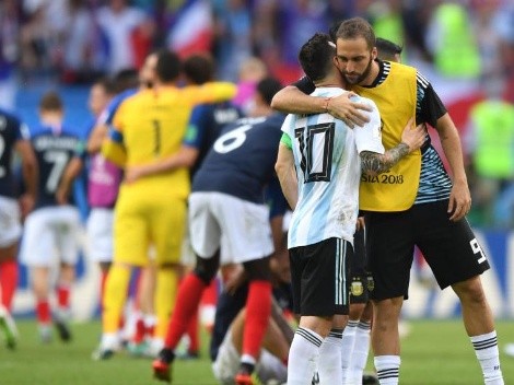 A Messi le preguntaron por Higuaín y la Selección: "La gente fue muy injusta con él"