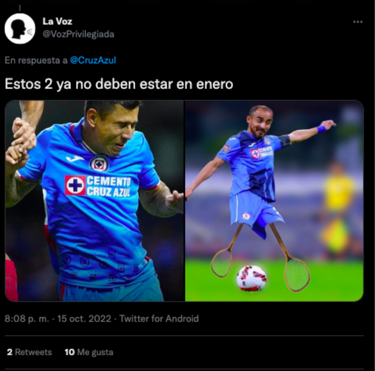 Memes Cruz Azul | Twitter