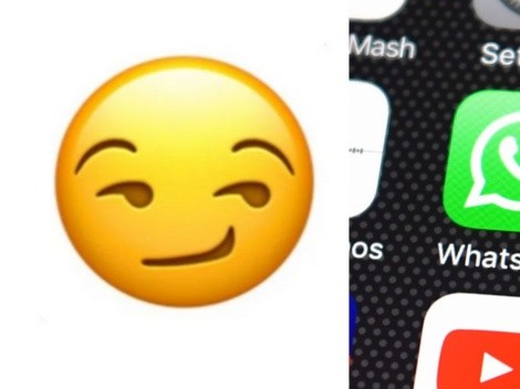 ¿Cuál es el verdadero significado del emoji de la sonrisa pícara de WhatsApp?