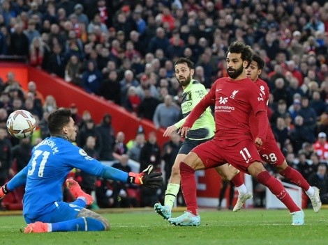 Festeja Arsenal: Salah le ganó el duelo a Haaland y Liverpool vence al City