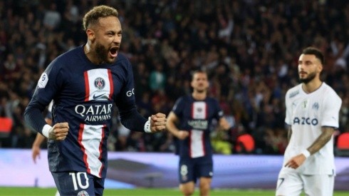 Neymar Jr le dio el triunfo al PSG ante el Marsella