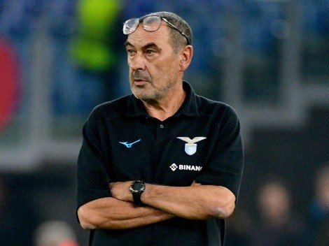 Insólito: Sarri amenaza con renunciar como DT de Lazio por el césped del Olímpico