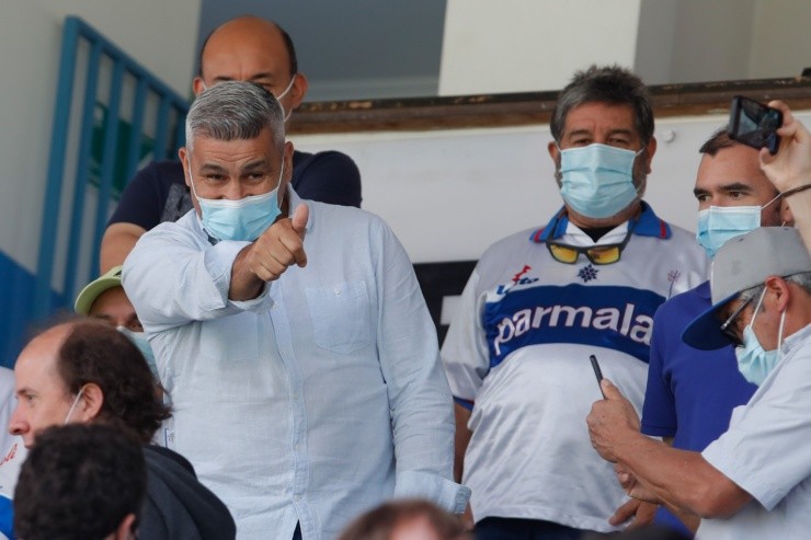 Alberto Acosta habla sobre el presente de la UC | Foto: Agencia Uno 