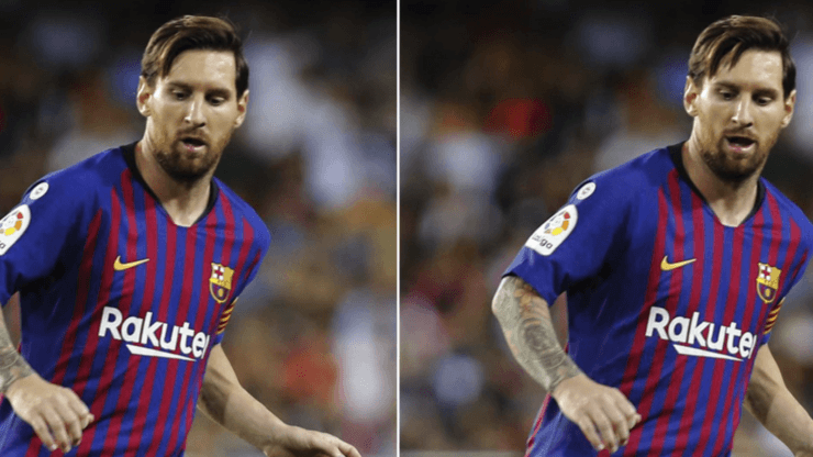 Sólo para expertos: DESCUBRE las 7 diferencias en esta foto de Lionel Messi