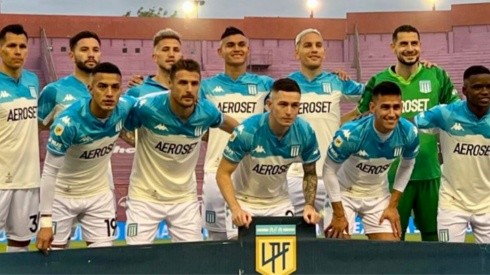 Racing venció por la mínima a Lanus en la penúltima fecha del torneo argentino