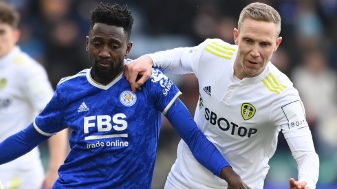 Wilfred Ndidi of Leicester and Adam Forshaw of Leeds