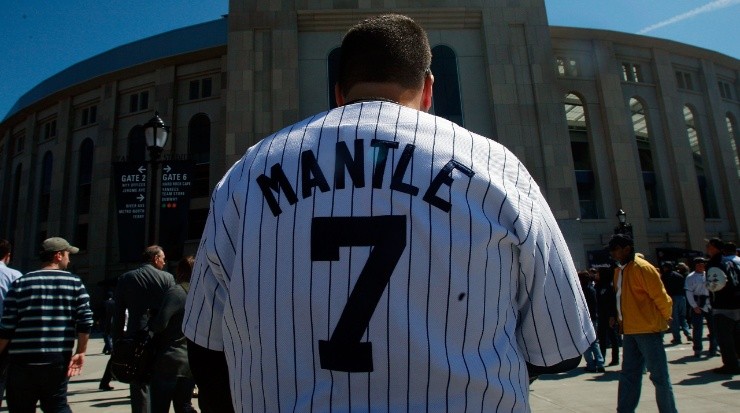 La camiseta de Mickey Mantle (Foto: Getty Images)
