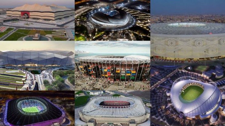 Majestuosos e imponentes, los estadios de Qatar 2022 serán un atractivo más del Mundial