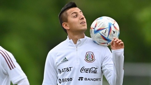 Roberto Alvarado se reportó el miércoles en el tercer día de la concentración de Selección Mexicana
