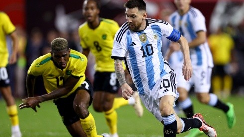 Lionel Messi #10 of Argentina