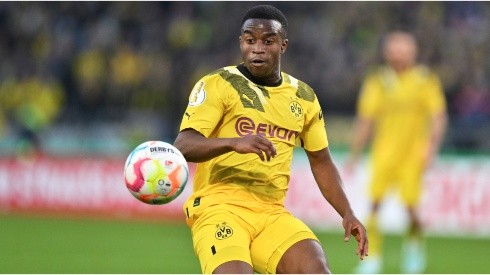 Youssoufa Moukoko of Borussia Dortmund
