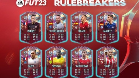 FIFA 23: Salió el Equipo 2 de Rulebreakers con Ribéry, Sergio Ramos, Thiago y más