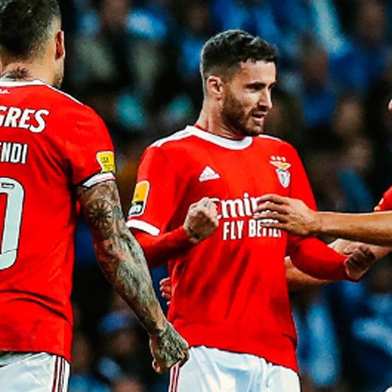 Benfica continúa en la cima del fútbol portugués al vencer en el clásico a Porto