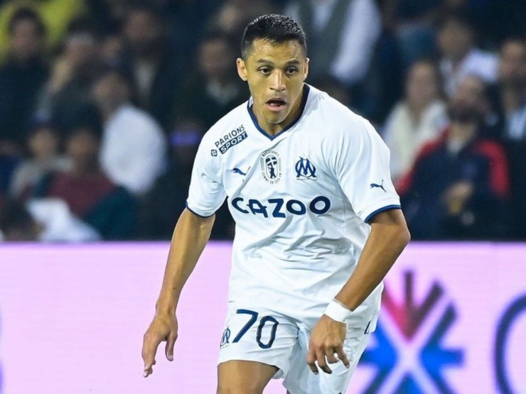Alexis Sánchez va de la partida | Foto: Olympique de Marsella 