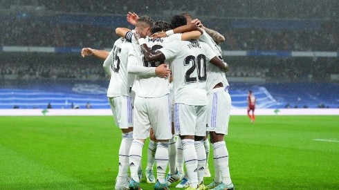 Real Madrid celebra.