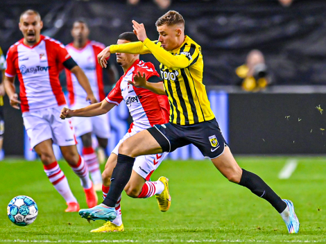 Emmen FC con Miguel Araujo cayó ante Vittese en la Eredivisie