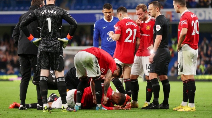 Raphael Varane of Manchester United. (Alex Pantling/Getty Images)