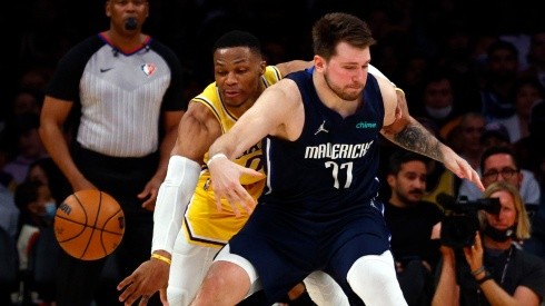 Russell Westbrook y Luka Doncic.