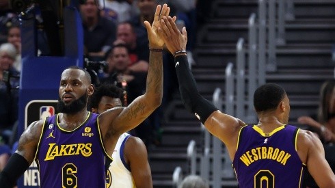 LeBron James y Russell Westbrook.