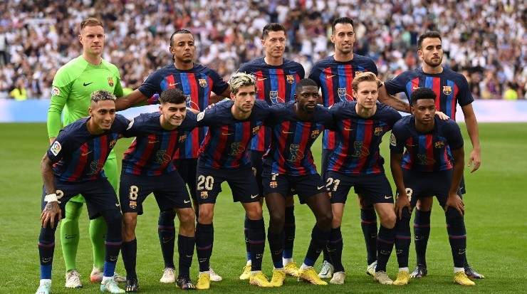 Así juega el FC Barcelona. (Getty Images)
