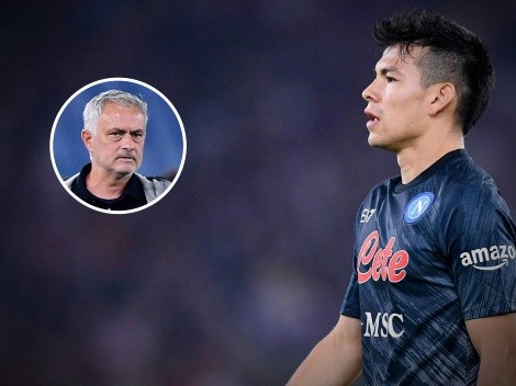 Mourinho dedica críticas a Lozano: "Siempre está en el suelo"