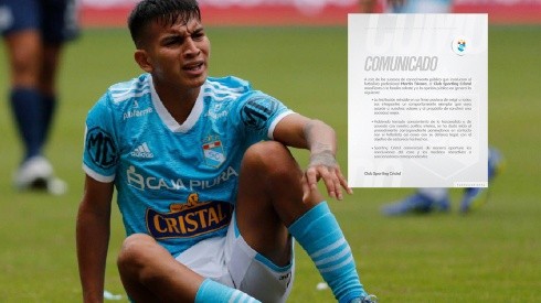 Sporting Cristal se pronunció por el caso de Martin Távara y le abrirá proceso disciplinario. Foto: GLR