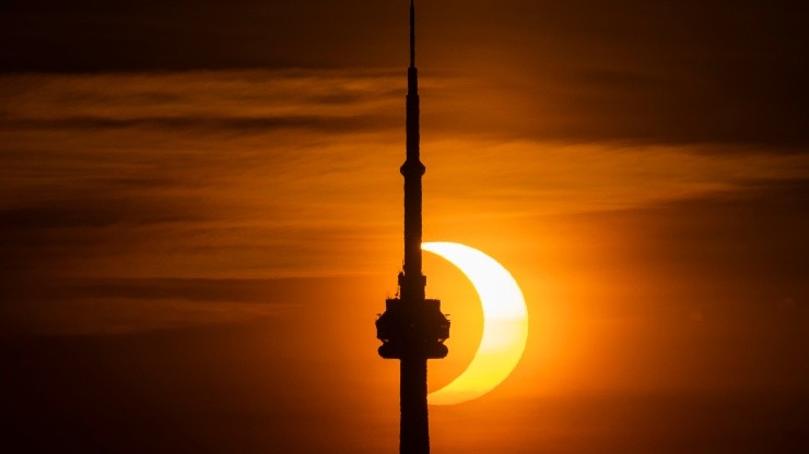 Eclipse solar de octubre.