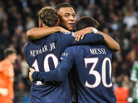 PSG, en octavos: Messi, Neymar y Mbappé brillaron ante Maccabi Haifa