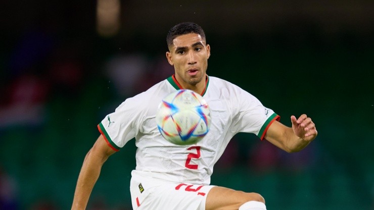 Achraf Hakimi, la figura de Marruecos en Qatar 2022.