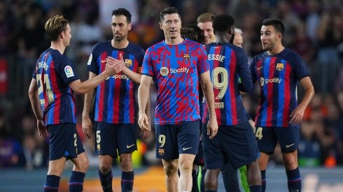 Barcelona en la Liga de España.