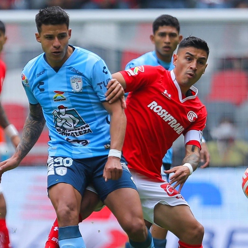 ¿Cuántas veces se ha enfrentado Toluca vs. Pachuca en torneos cortos?