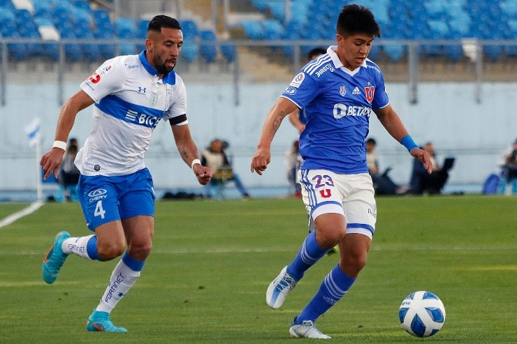 Marcelo Morales vio minutos con la UC | Foto: Agencia Uno 