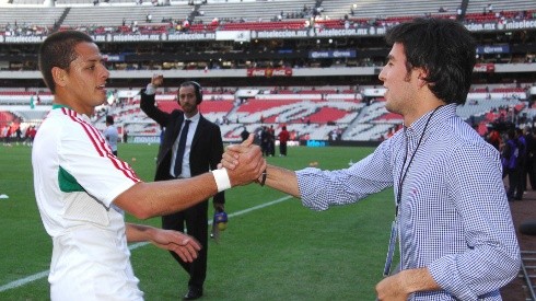 Checo Pérez no dudó en invitar a Chicharito a jugar con América.