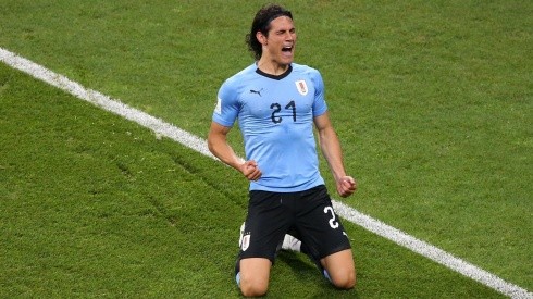 Edinson Cavani en Rusia 2018