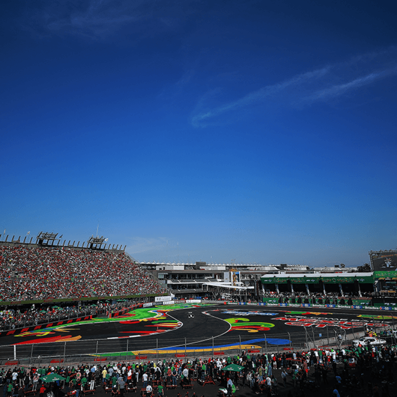 El mapa del Gran Premio de México 2022 de la Fórmula 1