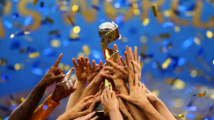 El trofeo del Mundial Femenino