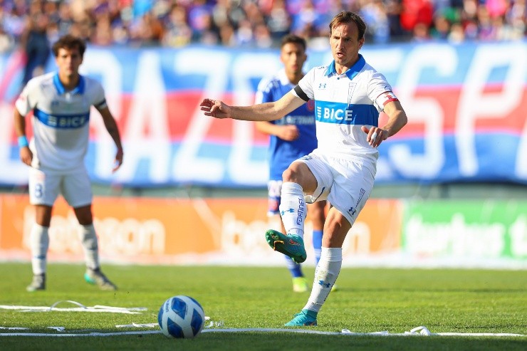 Fuenzalida vive sus últimos momentos en la UC | Foto: Agencia Uno 