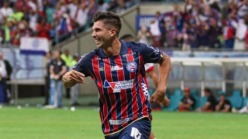 Agif/Renan Oliveira - Lucas Mugni pode ajudar o Bahia a voltar à Série A