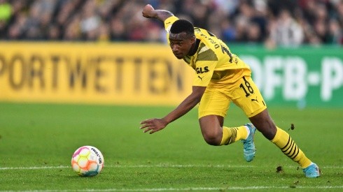 Youssoufa Moukoko of Borussia Dortmund
