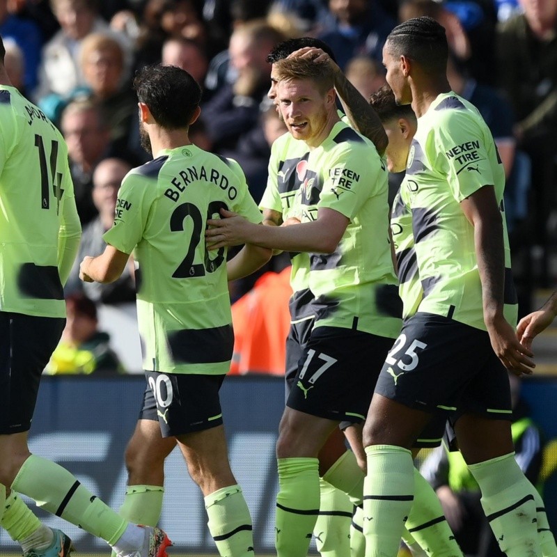 Manchester City ganó y se da el gusto de volver a ser líder temporal