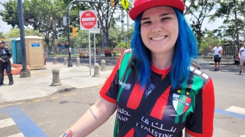 Raisa llegó hasta la final de la Copa Libertadores con camiseta de Palestino y es fanática de la Universidad de Chile