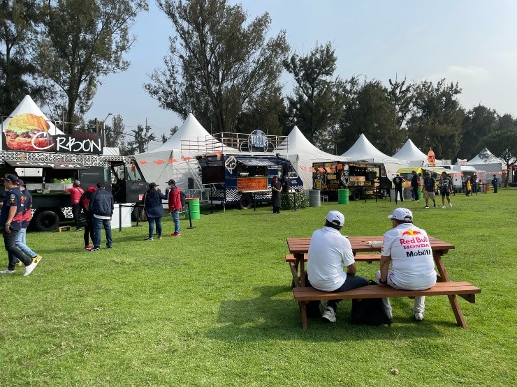 Zona de comida en el GP de México | Bolavip México