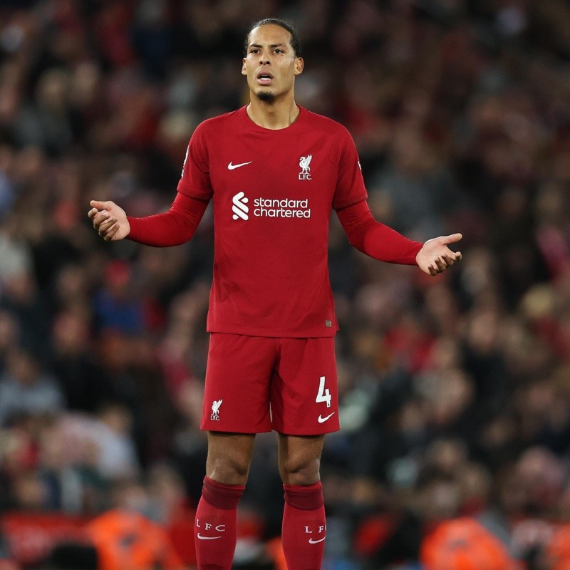 Leeds le puso fin a una histórica marca de Van Dijk en Liverpool