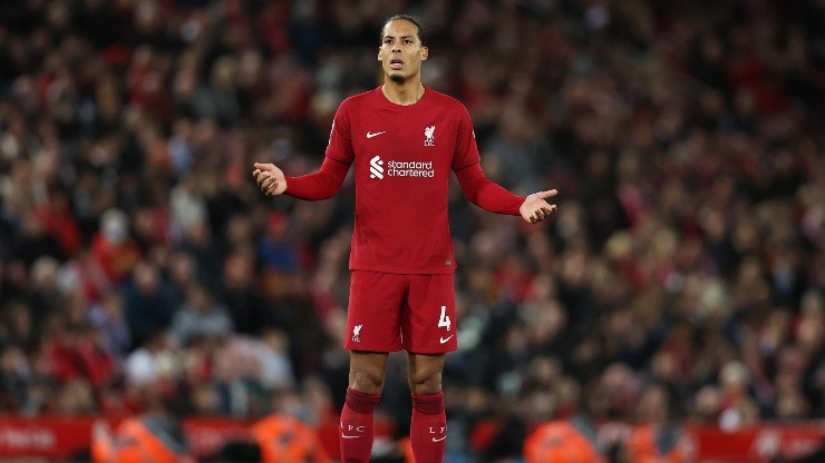 Virgil Van Dijk en Anfield