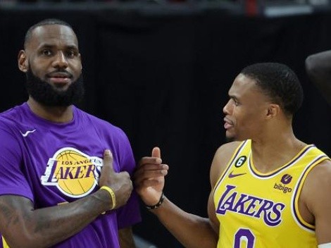 NBA: Sem vencer, LeBron elogia desempenho de Westbrook após quinta derrota seguida do Lakers
