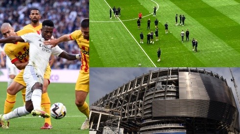 Real Madrid vs. Girona en el Santiago Bernabéu.