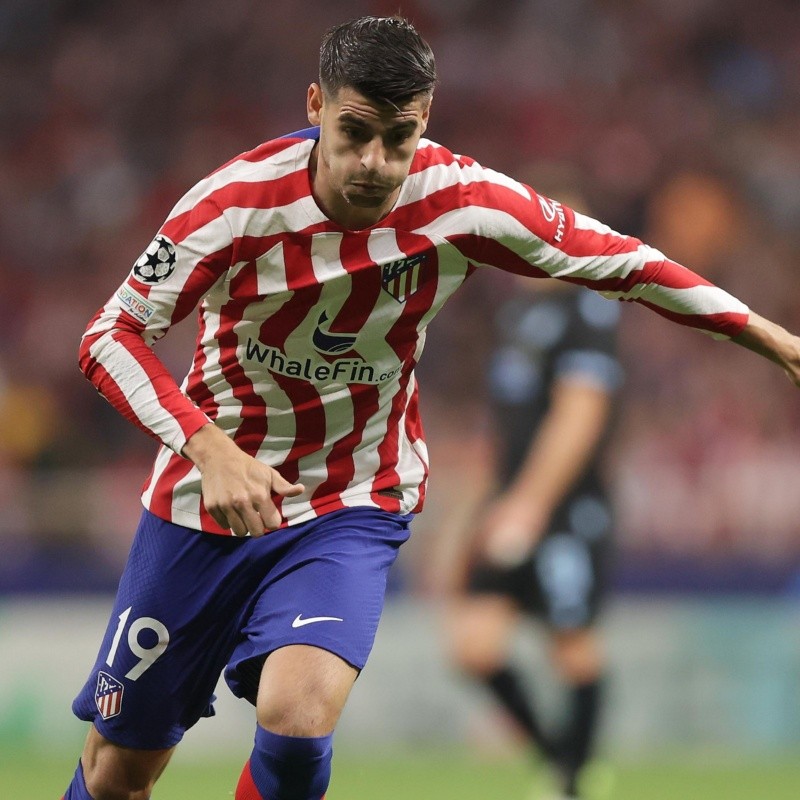 Atlético de Madrid hizo público el parte médico de Alvaro Morata, toda España atenta en la previa a Qatar 2022