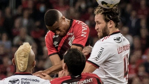 Agif/Robson Mafra - Athletico e Flamengo duelaram pela Libertadores